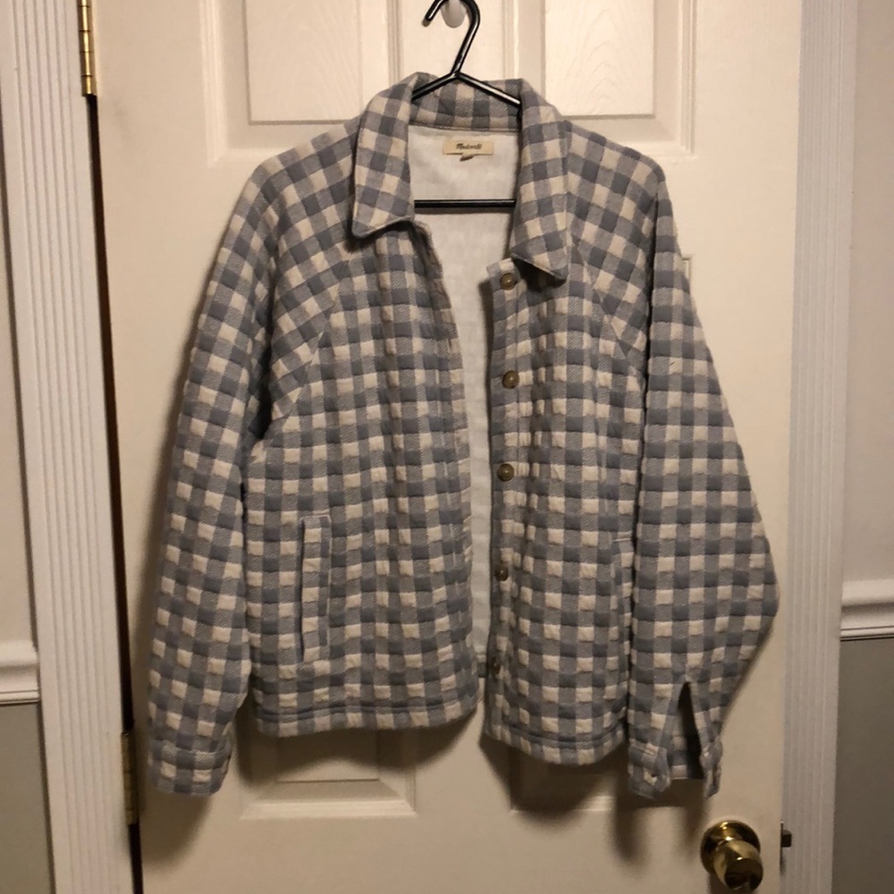 Madewell Quilted shirt jacket